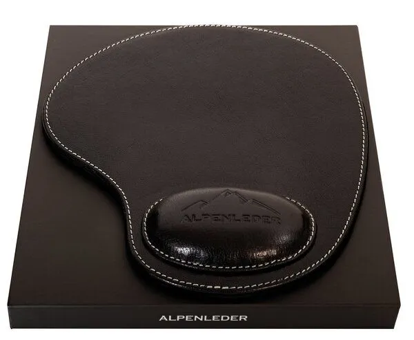 Alpenleder Alpenleder Mousepad SALEM, Ebenholz, – Produktbild 2 von 3