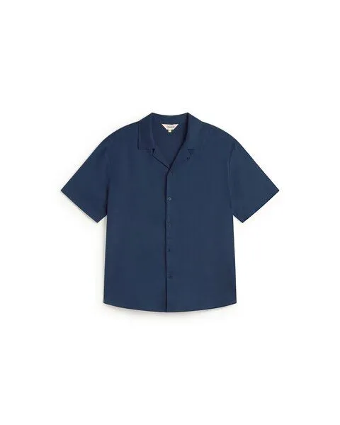 thinking mu thinking mu Blue Night Hemp Junior Shirt, Blue, – Produktbild 2 von 4