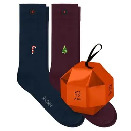 A-Dam A-Dam 2er Socken-Box Be Merry – Produktbild 1 von 1