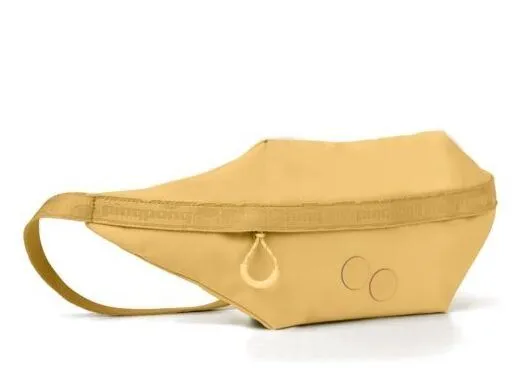 PINQPONQ PINQPONQ Bauchtasche - Brik Hipbag - aus recyceltem Polyester, Gelb (straw yellow), – Produktbild 4 von 4