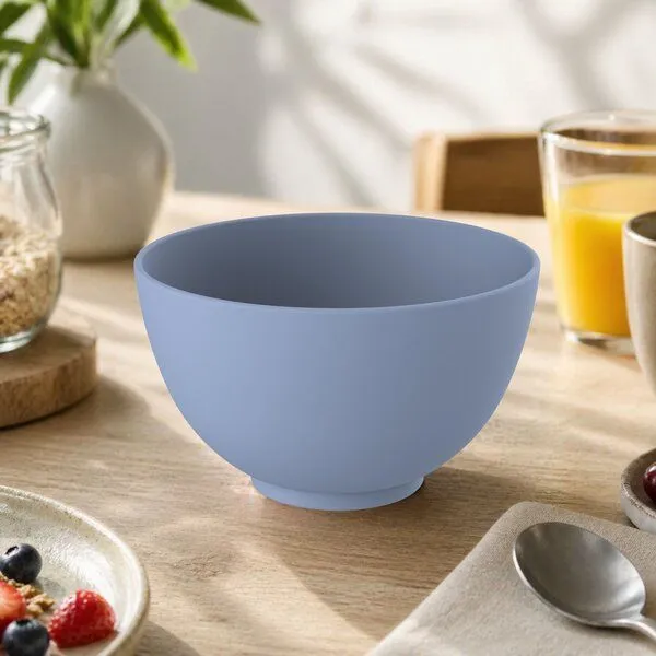 elasto elasto Müslischale aus Kunststoff, Kornblume, – Produktbild 3 von 3