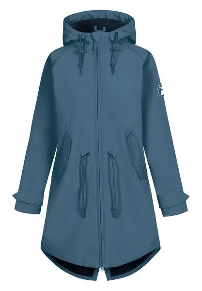derbe derbe Softshelljacke „Island Friese“, Orion blue, – Produktbild 2 von 4