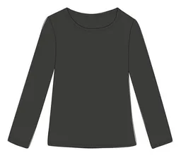 Heidekönigin Heidekönigin Langarmshirt Uni Basic GOTS – Produktbild 1 von 1