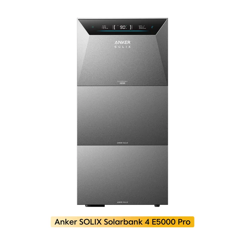 Anker Anker SOLIX Solarbank 4 E5000 Pro - 15kWh / ohne Zubehör / Standardversand – Produktbild 1 von 1