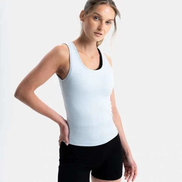 VIDAR Sport VIDAR Sport Damen Natural Sport Top | Blue Aura, Blue, – Produktbild 2 von 2