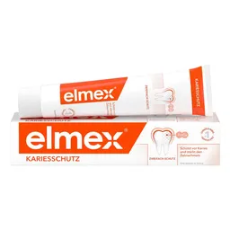 Elmex Elmex Kariesschutz Zahnpasta mit Faltschachtel – Produktbild 1 von 1
