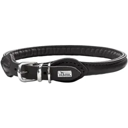 Hunter Hunter Halsband Round & Soft schwarz 50 cm – Produktbild 1 von 1
