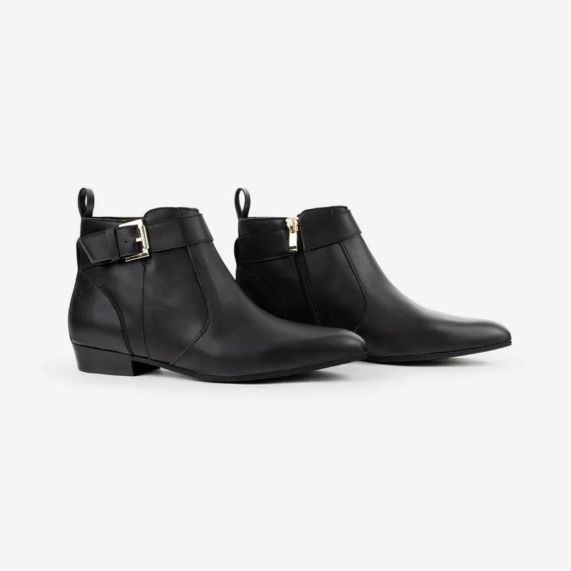 COG COG Damen vegan Stiefel Olympe, Schwarz, – Produktbild 2 von 2