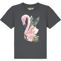 watabout kids watabout.kids T-Shirt Kinder Flamingo mit Blumen – Produktbild 1 von 1