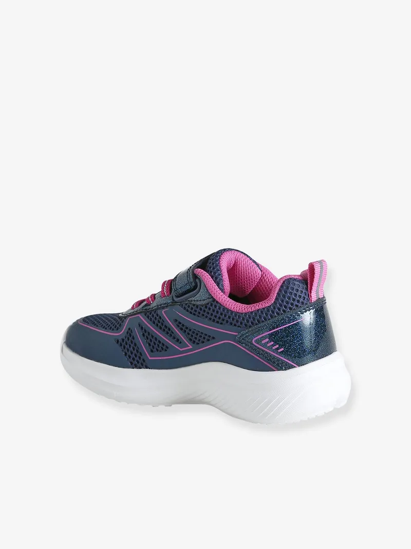 Vertbaudet Vertbaudet Sneakers mit Klettverschluss Mädchen, Violett, – Produktbild 3 von 4