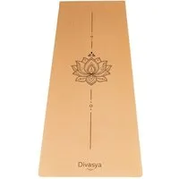 Divasya Divasya Yogamatte aus Kork & Naturkautschuk | mit Gurt & Hülle | 6 Designs – Produktbild 1 von 1