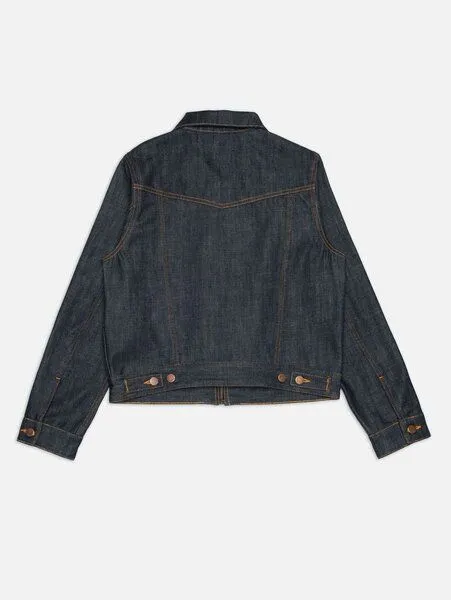 Nudie Jeans Nudie Jeans Damen Jeansjacke aus Bio-Baumwolle "Britta", Dry streaky blue (blau), – Produktbild 1 von 3