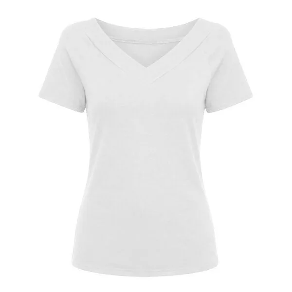 Frija Omina Frija Omina Bio T-Shirt Due, Weiß, – Produktbild 1 von 2