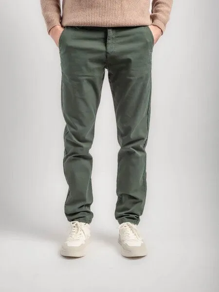 Flax and Loom Flax and Loom Regular Fit Chino, Deep forest (grün), – Produktbild 1 von 5