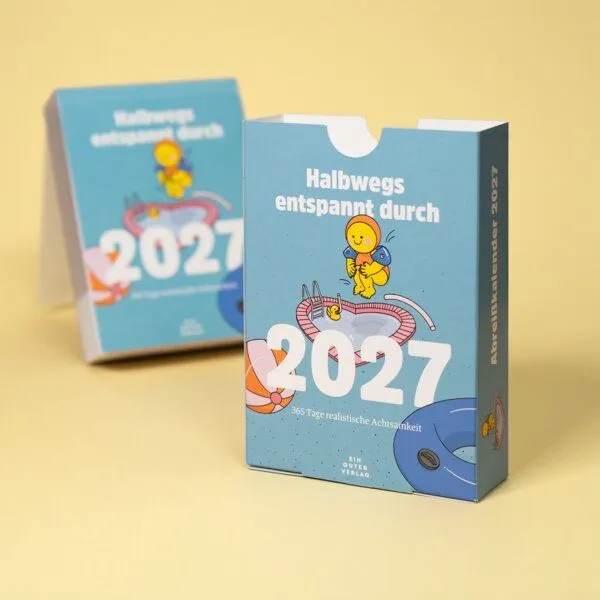 Ein guter Plan Ein guter Plan Abreißkalender »Halbwegs entspannt durch 2027« – Produktbild 3 von 4