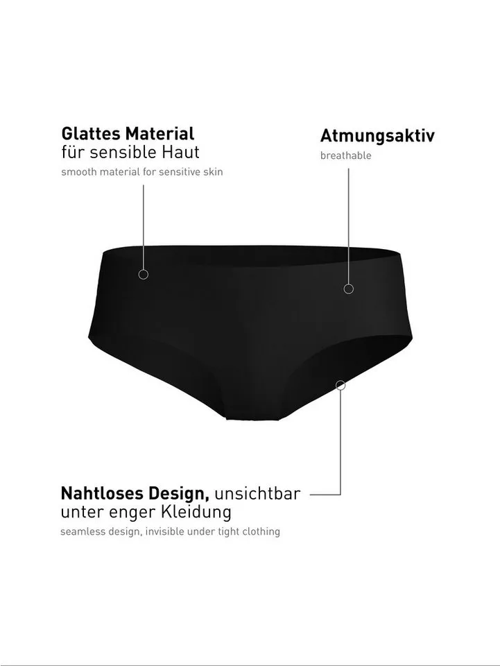 CALIDA CALIDA Panty basic, bequem, leicht, hoch geschnitten, Schwarz, – Produktbild 5 von 5