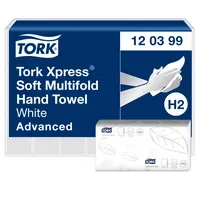 Tork Tork Xpress Multifold-Papierhandtücher "Advanced H2" 21 x 136 Blatt, Weiß, – Produktbild 2 von 2
