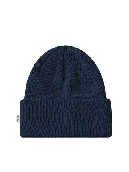 FUXBAU FUXBAU Merino Strickmütze, Navy, – Produktbild 3 von 4