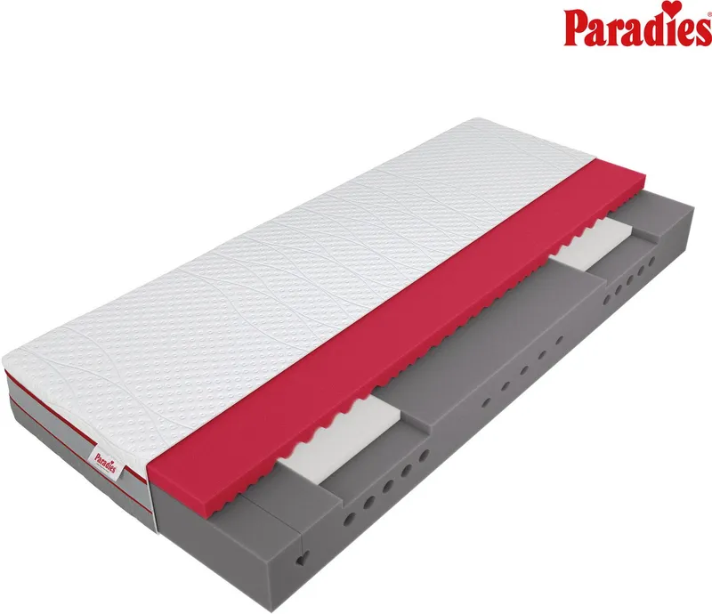 Paradies Kaltschaummatratze Neuheit: Paradies Perfekta KS, 90x200, 140x200 cm & weitere Größen, Paradies, 22 cm hoch, Maximaler Komfort mit Memoryschaum und Klimaregulierung, Weiß, – Produktbild 2 von 5