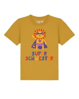 watabout.kids watabout.kids T-Shirt Kinder Löwe Superschwester – Produktbild 1 von 1