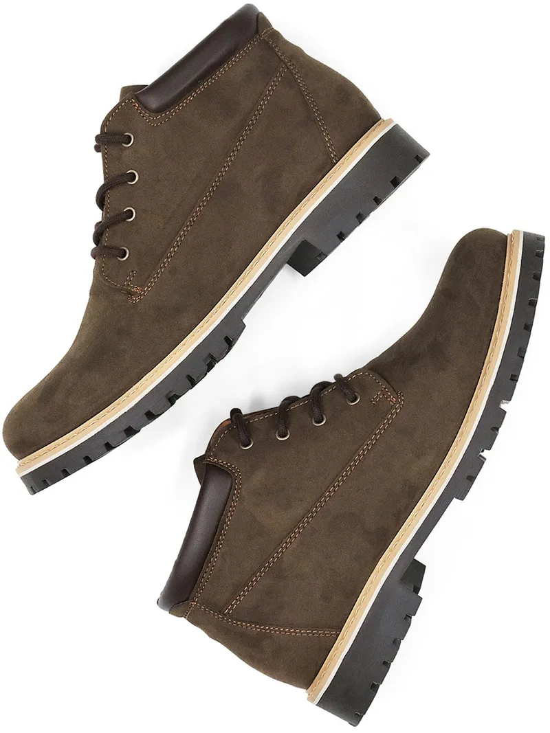 Will's Vegan Store Will's Vegan Store Herren vegan Stiefel Low Dock Dunkelbraun, Dunkelbraun, – Produktbild 2 von 2