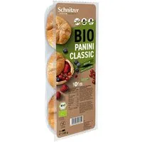 Schnitzer Schnitzer Bio-Brötchen 'Panini Classic', 3er-Pack, glutenfrei, 188 g – Produktbild 1 von 1