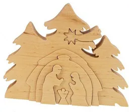 ReineNatur ReineNatur Weihnachtskrippe – Erlenholz – geölt - Größe: L: 19 cm x H: 14 cm x T: 2,5 cm – Produktbild 1 von 1