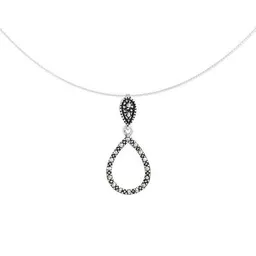 pakilia pakilia Silber Kette Regentropfen Fair-Trade und handmade – Produktbild 1 von 1