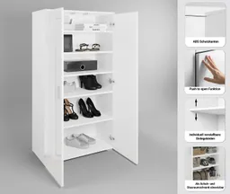 OTTO home Schuhschrank Paris grifflose Schuhregal Breite 70cm, mit 6 geräumigen Fächern – Produktbild 1 von 1