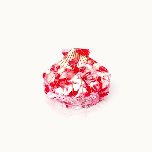 by Vivi. by Vivi. Haarklammer Muschelform, Strawberry, – Produktbild 1 von 4