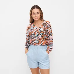 WiDDA berlin WiDDA berlin MAVA sommerliche Bluse mit Grafik Print aus Lenzing ECOVERO – Produktbild 1 von 1