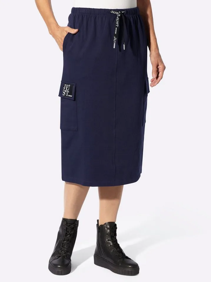 Witt Witt A-Linien-Rock Sweatrock, Blau, – Produktbild 1 von 5