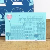 Bow & Hummingbird Bow & Hummingbird Postkarte Winter Wonder – Produktbild 1 von 1