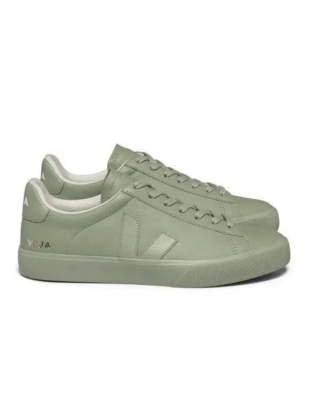 Veja Veja Damen Sneaker - Campo Chromefree - aus nachhaltigen Materialien, Full clay (grün), – Produktbild 1 von 3