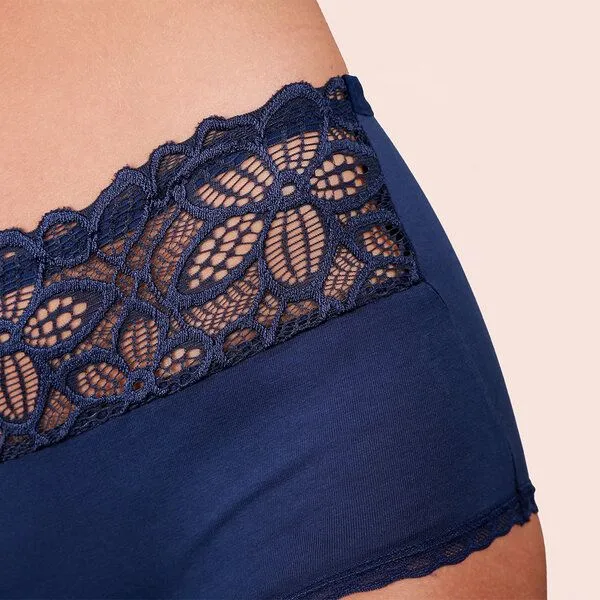 Taynie Taynie Deluxe Ultra Periodenunterwäsche Biozidfrei 60°C, Blau, – Produktbild 4 von 4