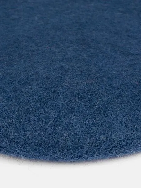 myfelt myfelt Flachfilz Sitzauflage (⌀ 36 cm, 36 x 36 cm), Dunkelblau (alva), – Produktbild 2 von 4