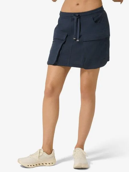 Super.Natural Super.Natural W Cargo Bio Skirt für Damen Merino, Blueberry, – Produktbild 2 von 4
