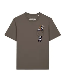 watapparel watapparel T-Shirt Unisex Pocket Pandas – Produktbild 1 von 1