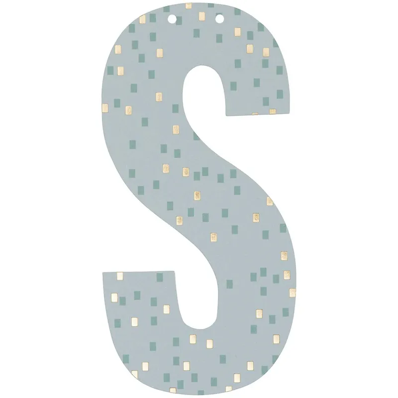 Rico Design Rico Design Buchstabe für Girlande 14cm S – Produktbild 1 von 1