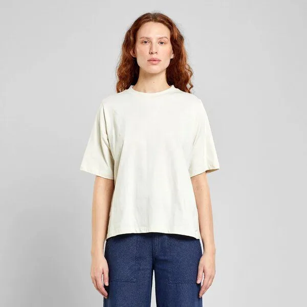 Dedicated DEDICATED T-Shirt aus Bio-Baumwolle "Vadstena Base", Oat white (beige), – Produktbild 1 von 2