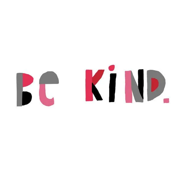 Photocircle Photocircle Poster / Leinwandbild - Be kind – Produktbild 5 von 8