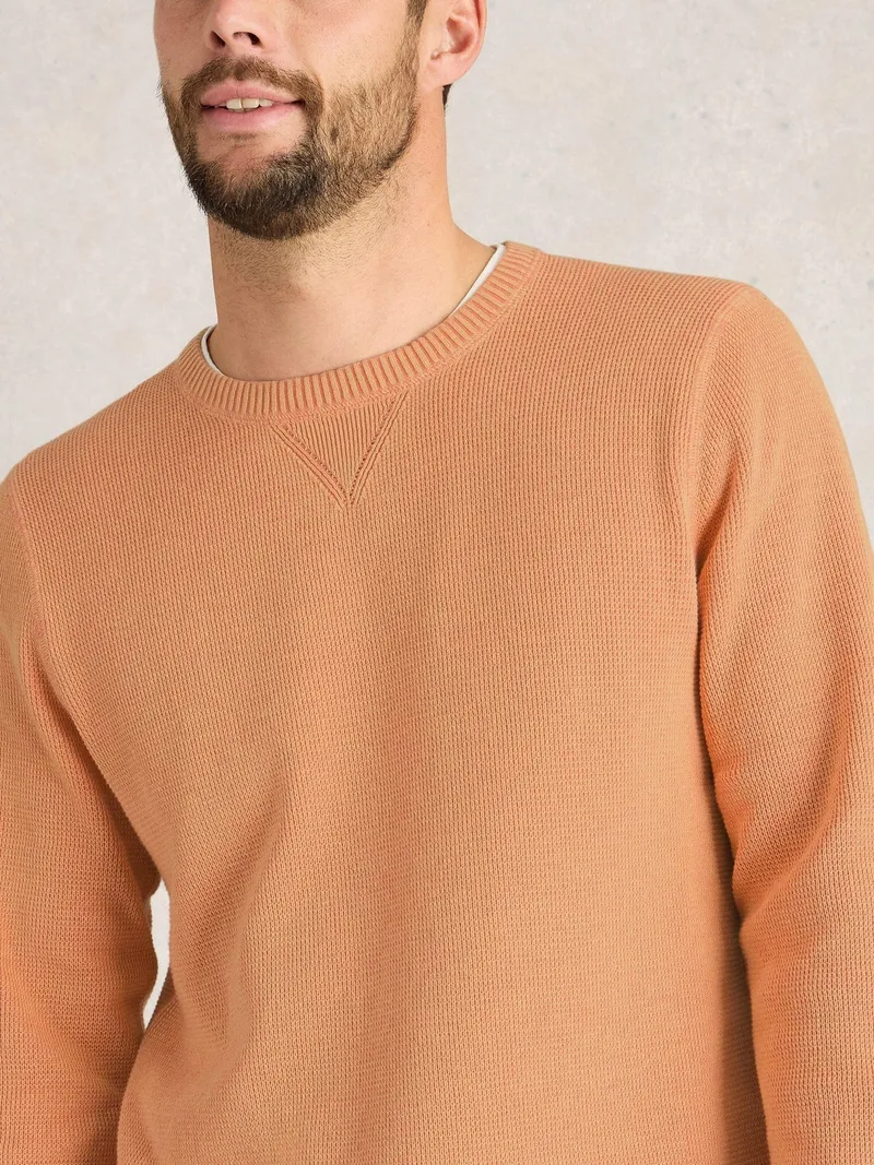 White Stuff Pullover Attadale mit Rundhalsausschnitt - M, Hellrosa, – Produktbild 3 von 4