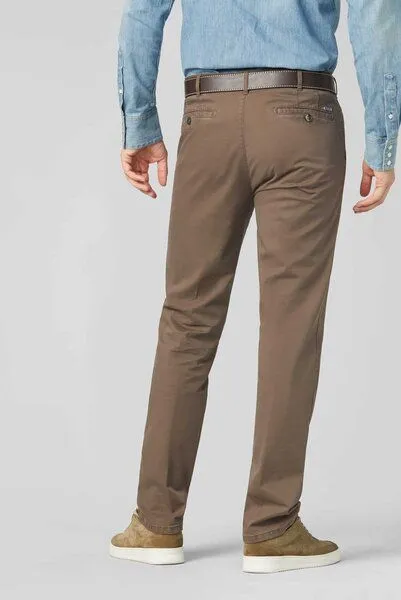 Meyer MEYER Soft Cotton Chino, Braun (stein), – Produktbild 4 von 5
