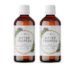 Nordic Pure Nordic Pure Bittertropfen – 15 Kräuter nach Hildegard von Bingen 2x100 ml – Produktbild 1 von 1