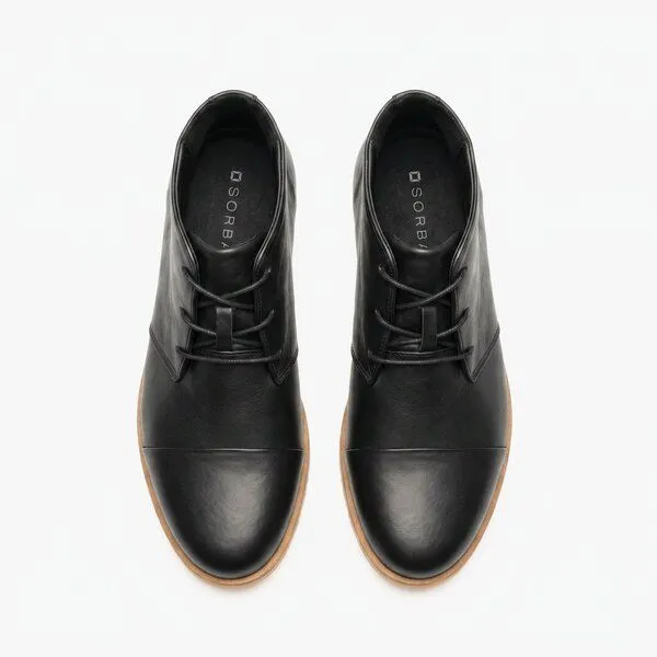 SORBAS SORBAS '87 Leder Boots Schnürschuhe, Schwarz, – Produktbild 7 von 8