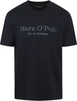 Marc O'Polo Marc O'Polo T-Shirt Logo Dunkelblau - Größe 3XL – Produktbild 1 von 1