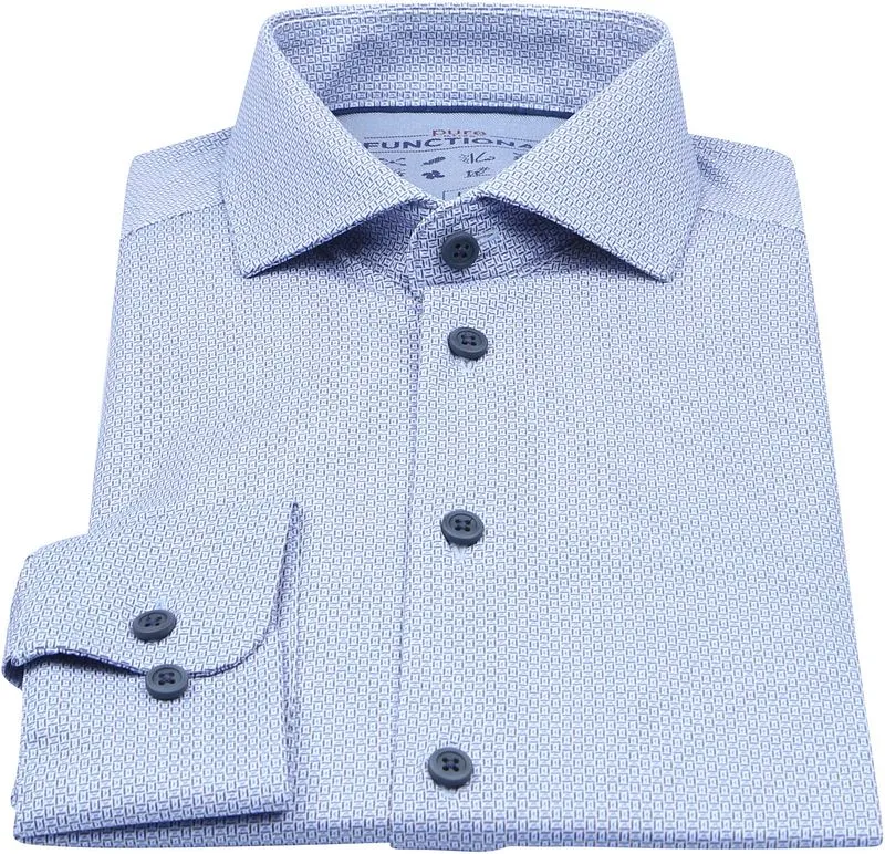 Pure Pure The Functional Shirt Druck Blau - Größe 36, Blau, – Produktbild 4 von 4