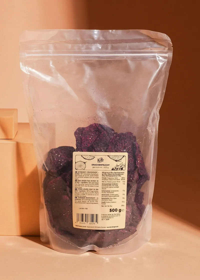 KoRo Getrocknete Drachenfrucht 500 g – Produktbild 2 von 5