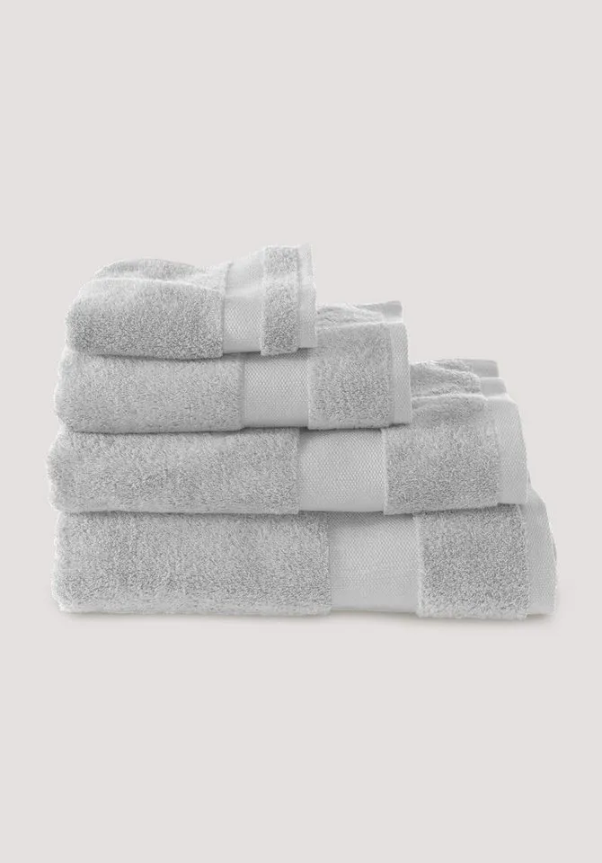 hessnatur hessnatur Handtücher aus reiner Bio-Baumwolle, Frottee (1-St), Grau, – Produktbild 3 von 3