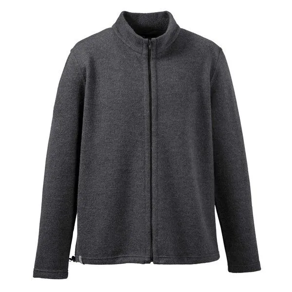 Mufflon Mufflon Herren Walk-Jacke Jon reine Merino-Schurwolle, Grau (anthra), – Produktbild 1 von 1